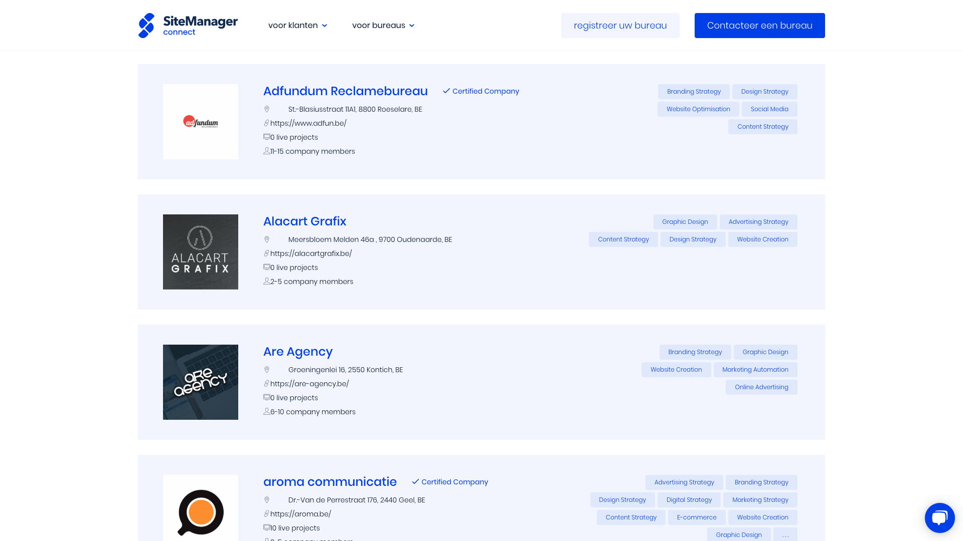 SiteManager Features