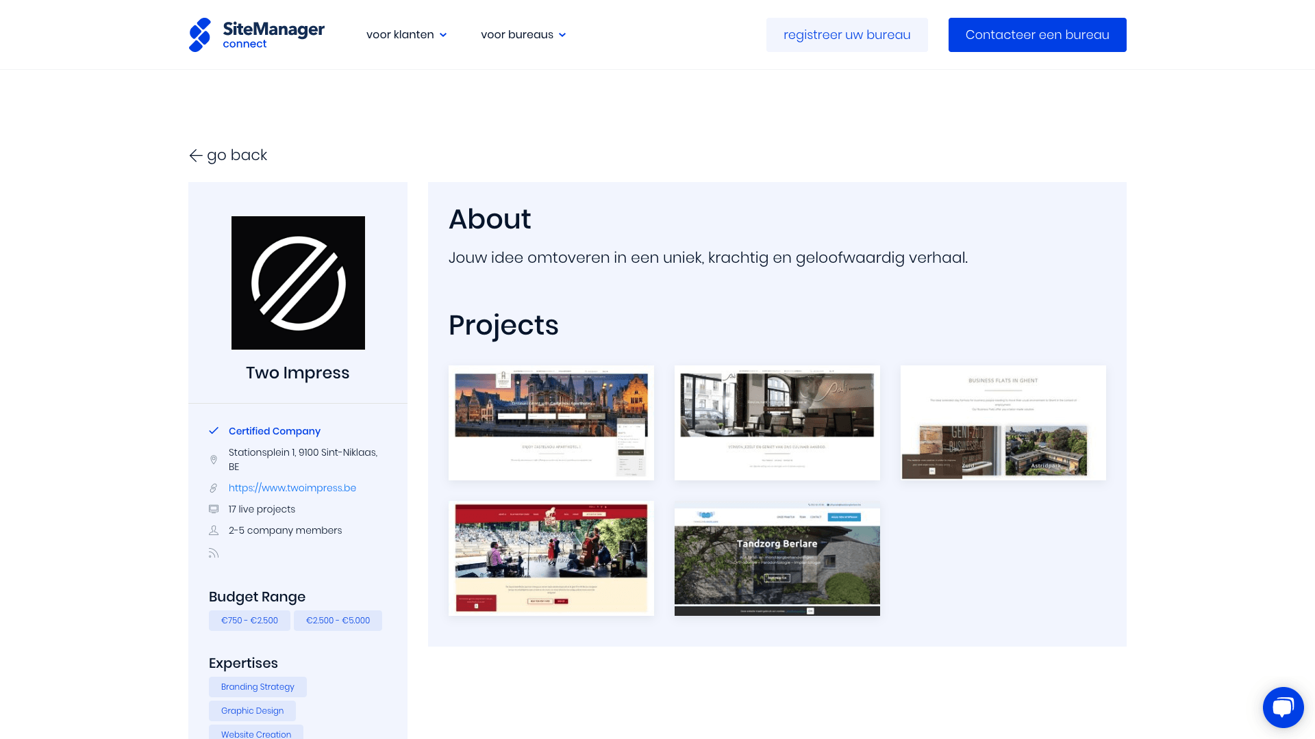 SiteManager Features